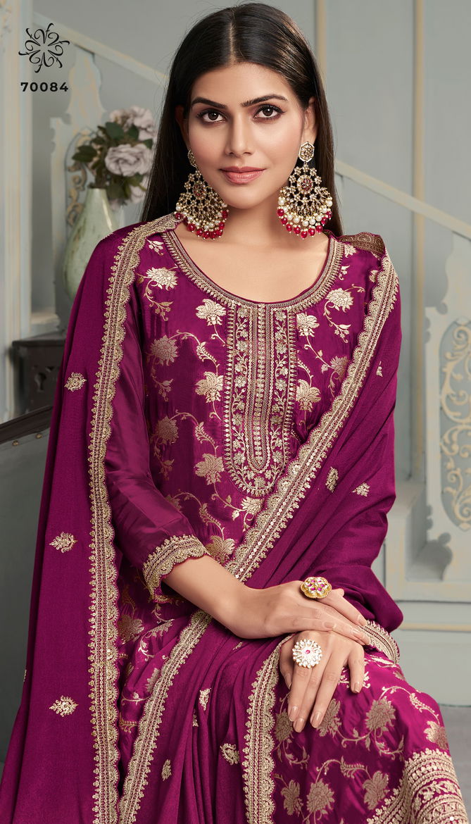 Silky 2 By Vinay Kuleesh Silk Jacquard Designer Salwar Kameez Wholesale Shop In Surat